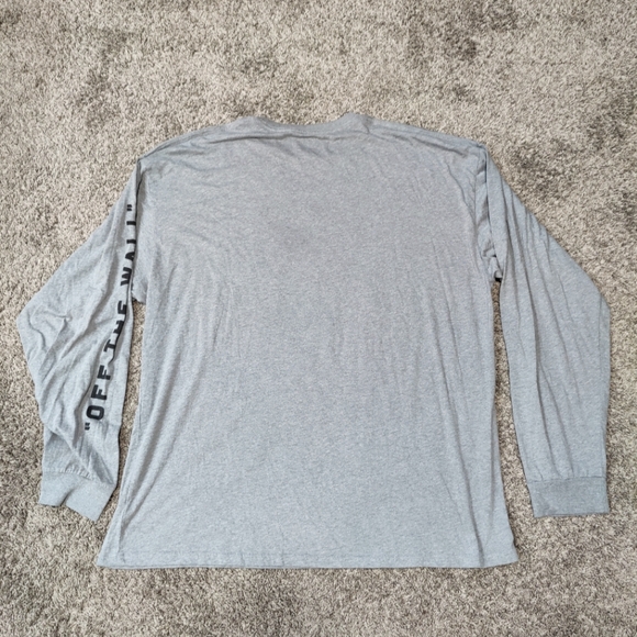 Vans Long Sleeve Grey Tee - Picture 5 of 5